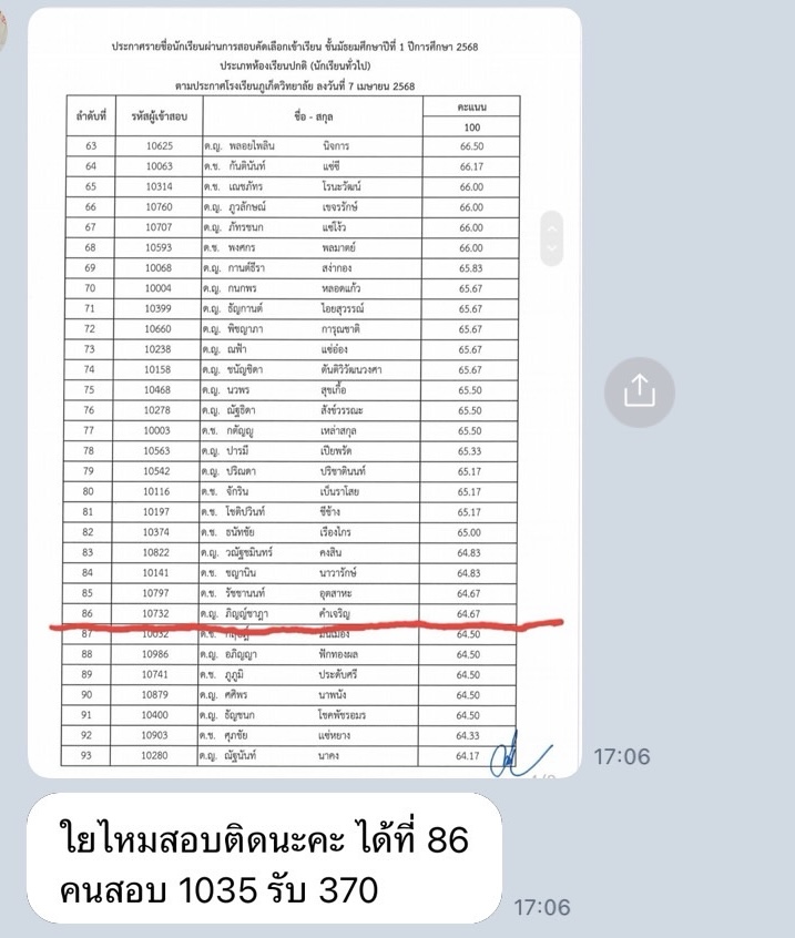 ตัวอย่างรีวิวการสอนจากผู้ปกครอง 3